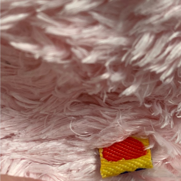 Build A Bear Sassy Kitty Cat Plush *MEOWS* Pink Stuffed Animal BABW 18" Heart - Picture 7 of 10